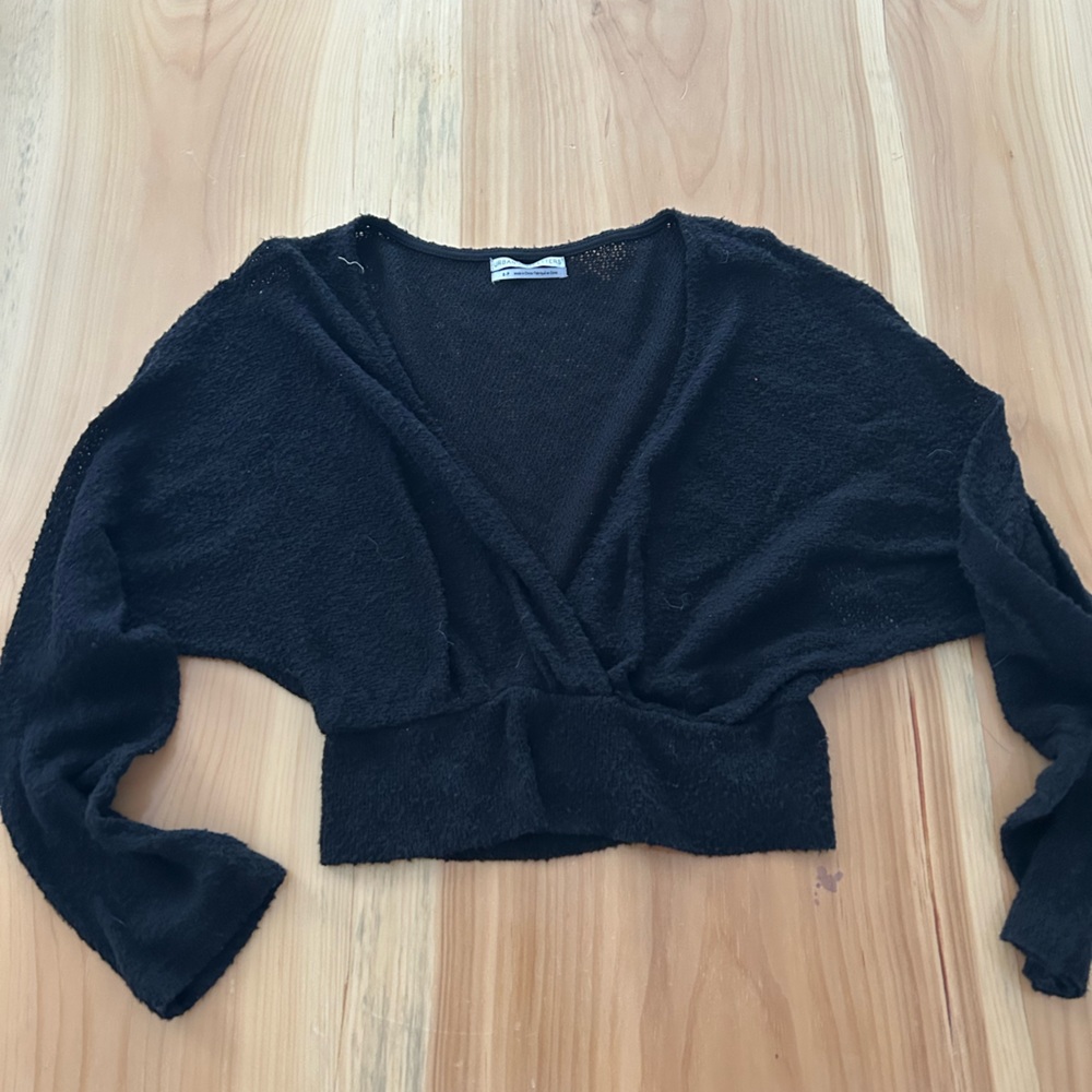Urban Outfitters Black Knit Shrug